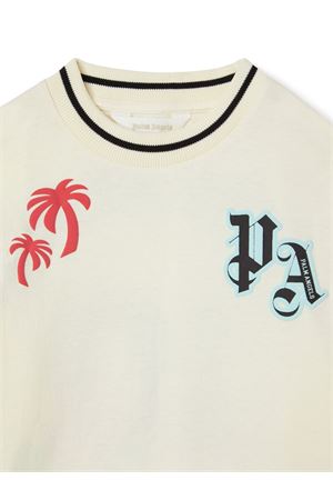 Maglietta con stampa Palm PALM ANGELS KIDS | PBAA002S25JER0040410